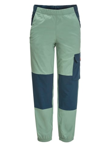 Jack Wolfskin Spodnie funkcyjne "Villi" w kolorze turkusowym
