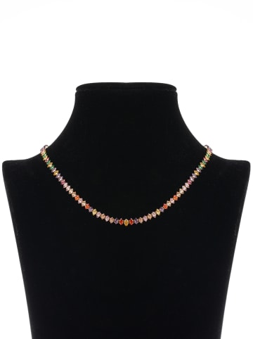 HEAVEN Halskette mit Edelsteinen - (L)36 cm