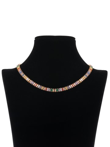 HEAVEN Halskette mit Edelsteinen - (L)36 cm