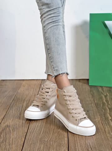 COVANA Sneakers in Taupe