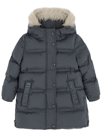 COOL CLUB Płaszcz zimowy w kolorze antracytowym