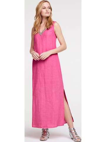 Heine Leinen-Kleid in Pink