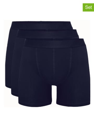 Resteröds 3er-Set: Boxershorts in Dunkelblau