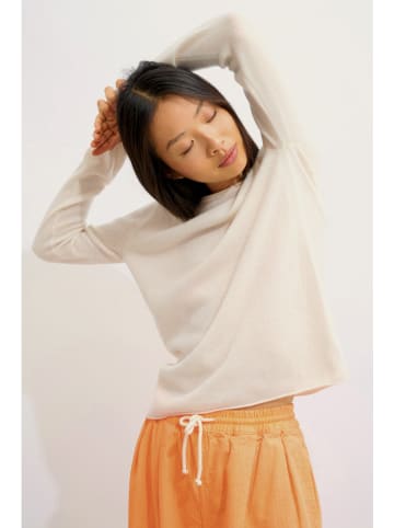 AUTHENTIC CASHMERE Kaschmir-Pullover "Criou" in Weiß