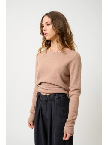 AUTHENTIC CASHMERE Kasjmieren trui "Criou" beige