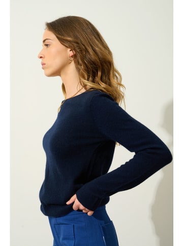 AUTHENTIC CASHMERE Kaschmir-Pullover "Epéna" in Dunkelblau
