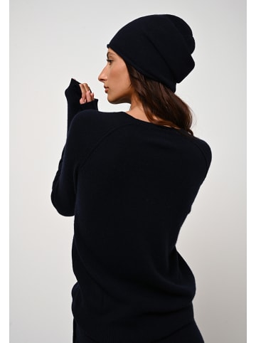 AUTHENTIC CASHMERE Kaszmirowy sweter "Etret" w kolorze granatowym