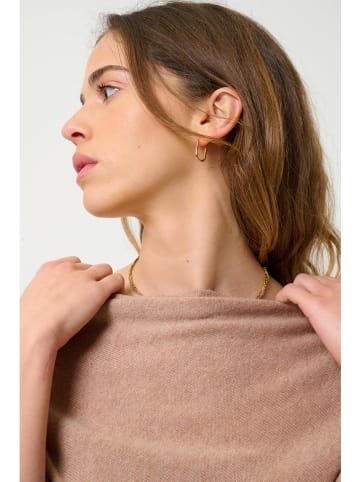 AUTHENTIC CASHMERE Kasjmieren poncho "Carra" camel