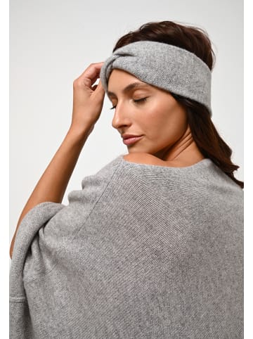 AUTHENTIC CASHMERE Kasjmieren hoofdband "Lana" grijs