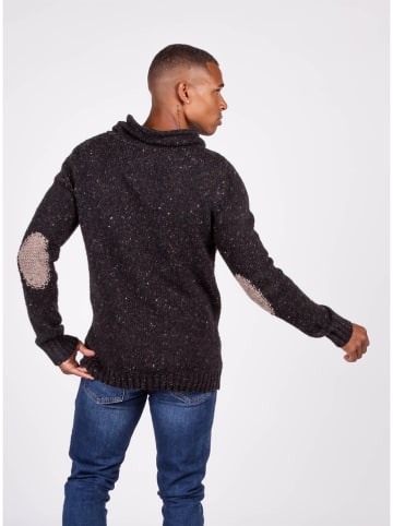 KEY LARGO Sweter "Vincent" w kolorze czarnym