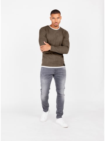 KEY LARGO Pullover "Sarasota" in Dunkelbraun