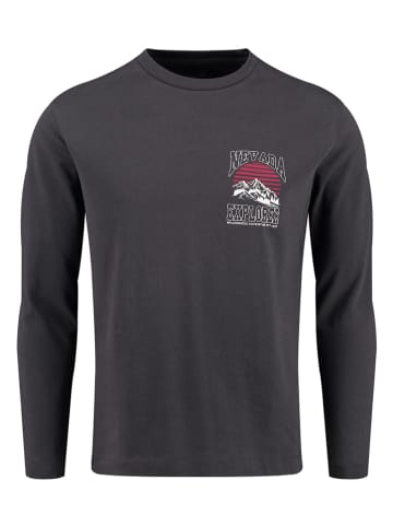 KEY LARGO Longsleeve "Nevada Adventure" in Anthrazit