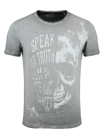 KEY LARGO Shirt "Speaker" in Grau