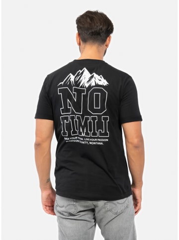 KEY LARGO Shirt "No Limit" zwart