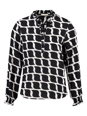 KEY LARGO Bluzka "Audrey" w kolorze czarno-białym