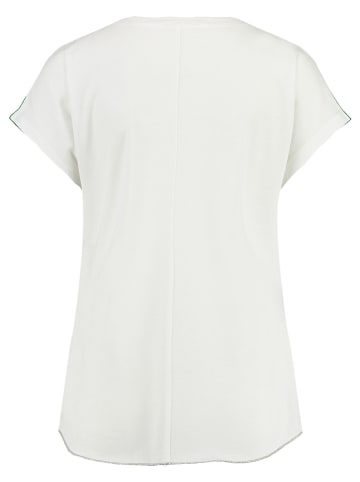 KEY LARGO Shirt "Bright" in Weiß/ Grün