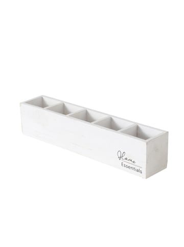 Boltze Pudełko "Essentials" w kolorze białym - 47 x 10 x 9 cm