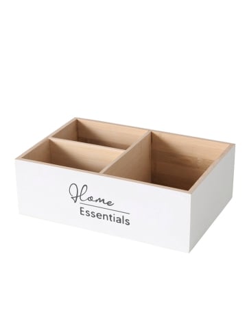 Boltze Box "Essentials" in Weiß - (B)30 x (H)10 x (T)20 cm