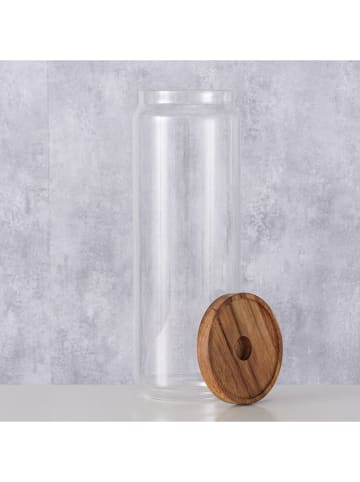 Boltze Vorratsglas "Tavola" in Transparent/ Natur - 1,9 l