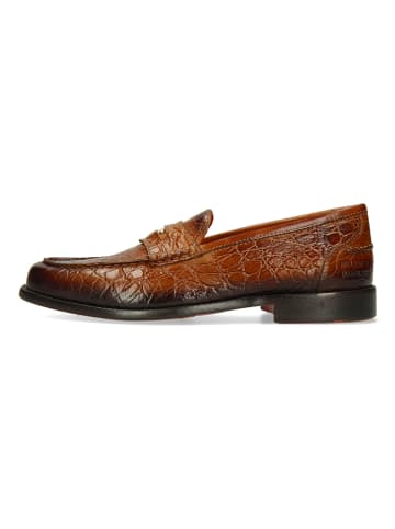 MELVIN & HAMILTON Leder-Slipper "Gianna 3" in Hellbraun