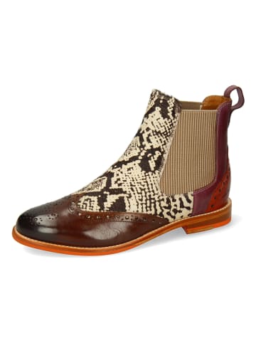 MELVIN & HAMILTON Leren chelseaboots "Selina 29" bruin