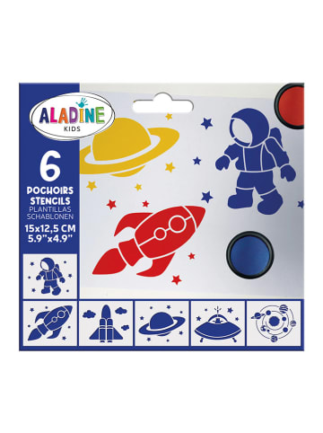 Aladine Zestaw szablonów "Space" - 4+