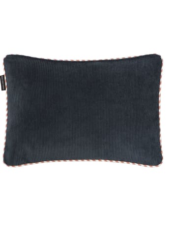 The Wild Hug Kissen in Dunkelblau/ Orange - (B)50 x (H)35 cm