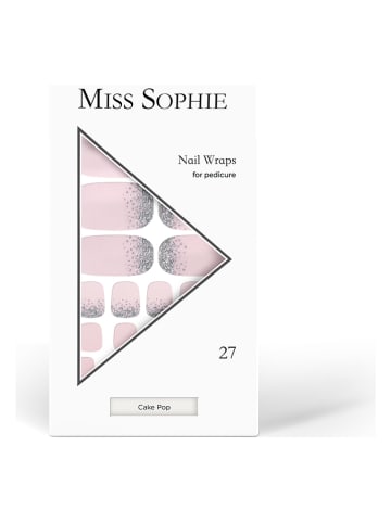 MISS SOPHIE Nagelfolien "Cake Pop Pedicure" - 27 Stück