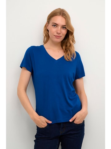 Cream Shirt "Naia" blauw