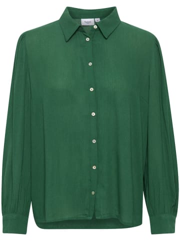 SAINT TROPEZ Bluzka "Saint Tropez" w kolorze zielonym