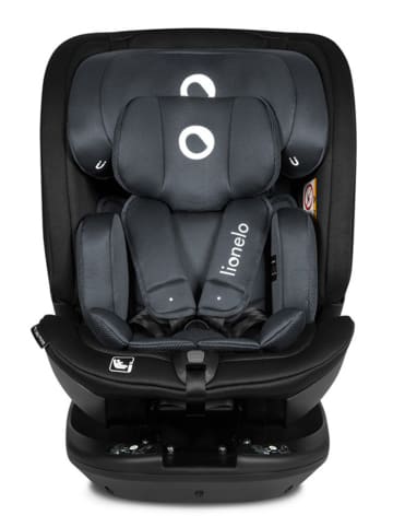 Lionelo Kindersitz "Bastiaan I-Size" in Schwarz/ Grau - Gruppe 0+/1/2/3