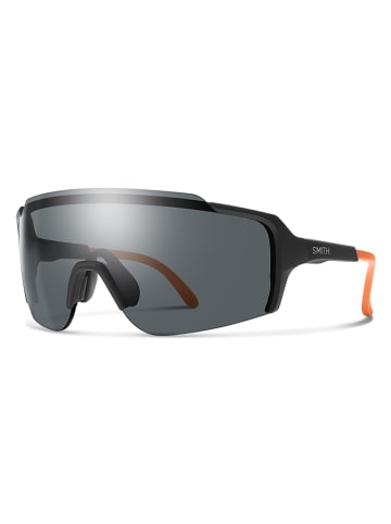 SMITH Okulary sportowe unisex "Flywheel" w kolorze czarno-pomarańczowo-szarym