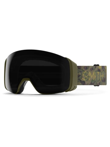 SMITH Gogle narciarskie "4D Mag" w kolorze oliwkowo-czarnym