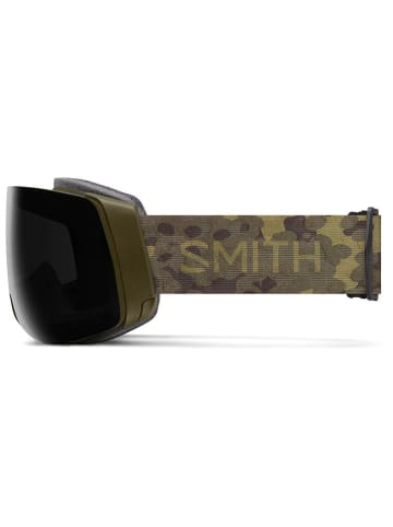 SMITH Ski-/ Snowboardbrille "4D Mag" in Schwarz/ Khaki