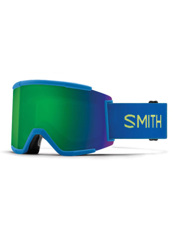 SMITH Gogle narciarskie unisex "Squad XL" w kolorze niebiesko-zielonym