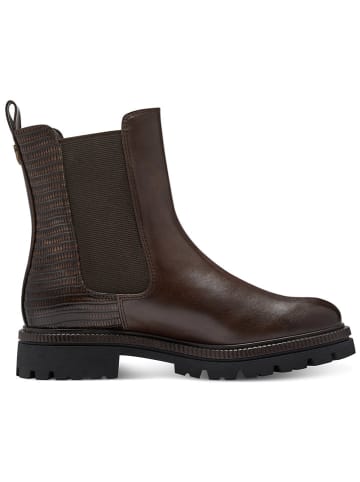 Marco Tozzi Chelsea-Boots in Braun