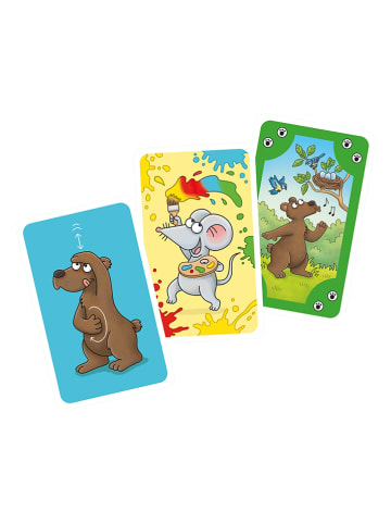 Schmidt Spiele Kartenspiel "Mauseschlau & Bärenstark - Bewegungs-Mau Mau" - ab 3 Jahren