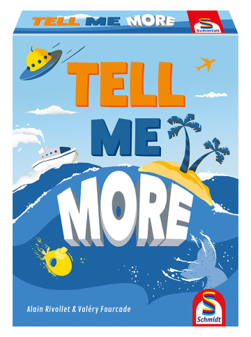 Schmidt Spiele Kartenspiel "Tell Me More" - ab 10 Jahren