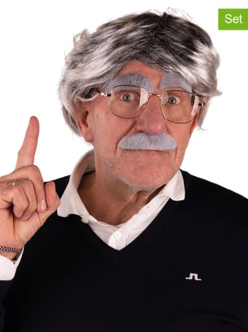 Rubie`s 4tlg. Opa-Set in Grau