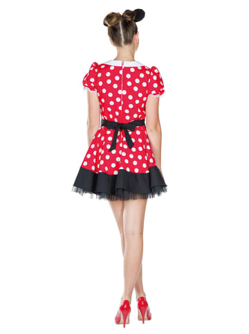 Party x People 2tlg. Kostüm "Mäuschen" in Rot