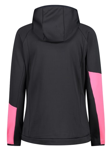 CMP Fleece vest zwart/roze