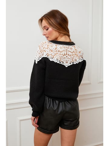 Plume Sweter "Jeremias" w kolorze czarnym