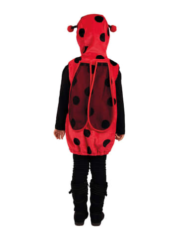 Party x People Kostuumcape "Lieveheersbeestje" rood/zwart