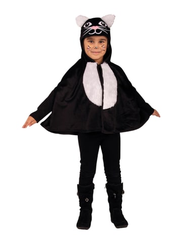 Party x People Peleryna kostiumowa "Cat" w kolorze czarnym