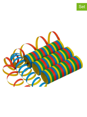 amscan Serpentyny (10 szt.) "Stripes" w różnych kolorach