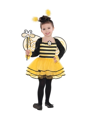 amscan 4-częściowy kostium "Ballerina Bee" w kolorze żółto-czarnym
