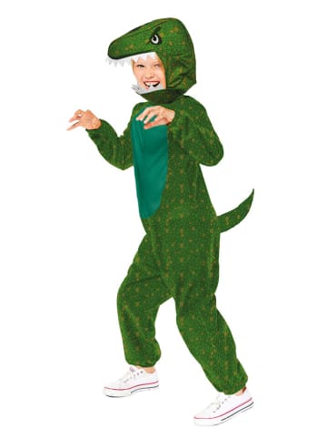 amscan Kostümoverall "Dinosaurier" in Grün