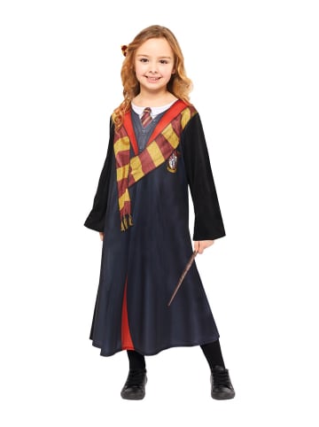 amscan 2-delige kostuumcape "Hermione" zwart