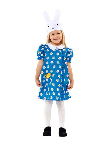 amscan 2-delige kostuumjurk "Miffy" blauw