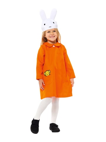 amscan 2-delige kostuumjurk "Miffy" oranje
